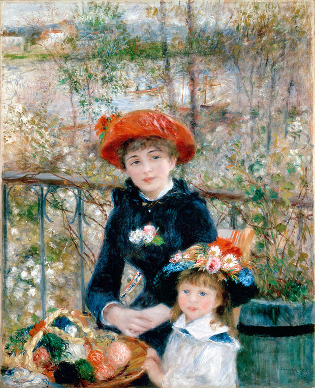 ファイル:Renoir, Pierre-Auguste - The Two Sisters, On the Terrace ...