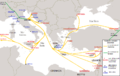 Les rutes comerciales y los almacenes de la República Marítima d'Ancona