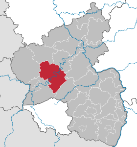 Locația districtului Bernkastel-Wittlich