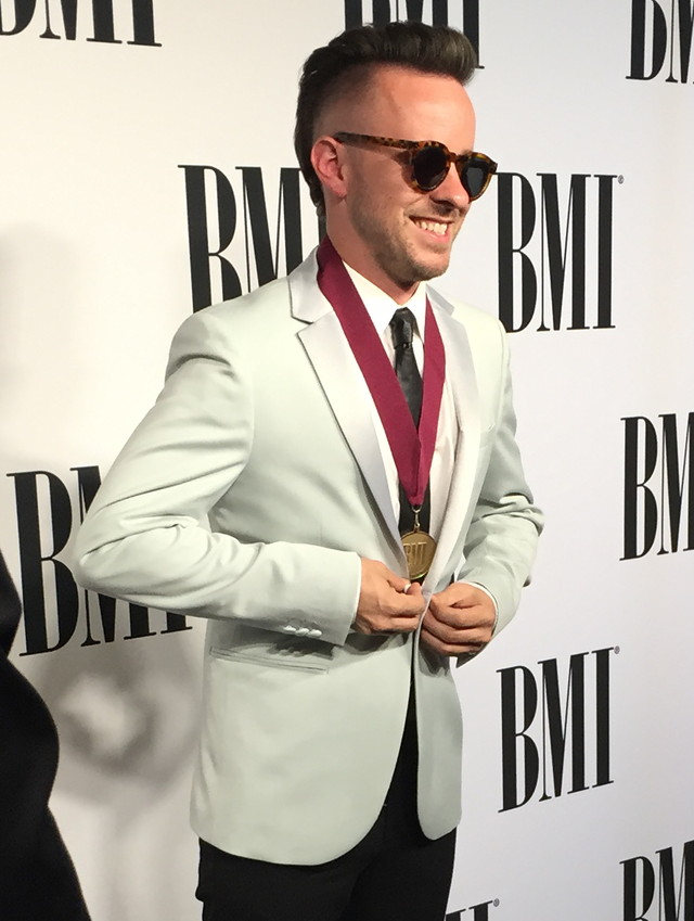 Description de l'image Ricky Reed 2015 BMI Pop Awards.png.