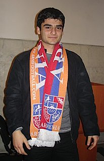 Robert Arzumanyan Armenian footballer