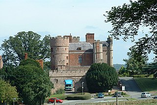 <span class="mw-page-title-main">Rowton Castle</span> Building in Shropshire, England