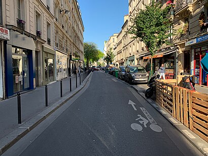 Comment aller à Rue Marcadet en transport en commun - A propos de cet endroit