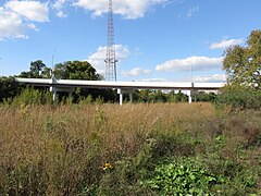 SR 315 offramp in 2018