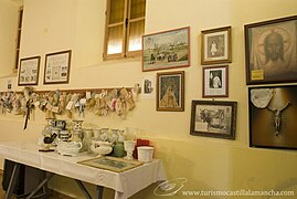 sala de ofrendas a la virgen de la encarnación