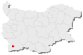 Location of Sandanski