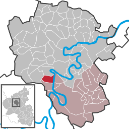 Läget för Sankt Aldegund i Landkreis Cochem-Zell