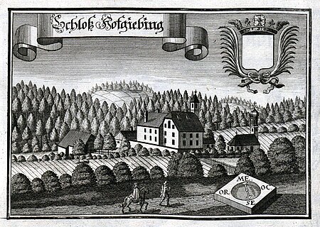 Schloss Hofgiebing Michael Wening 1700
