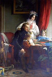 Count August von Breuner-Enckevoirt with his family Schloss grafenegg breuner.jpg