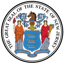 Descrizione dell'immagine Seal_of_New_Jersey.svg.