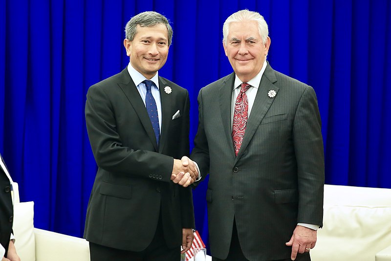 File:Secretary Tillerson Meets With Singaporean Foreign Minister Balakrishnan in Manila (38357535186).jpg