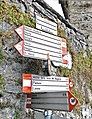 Guidepost in Codogna