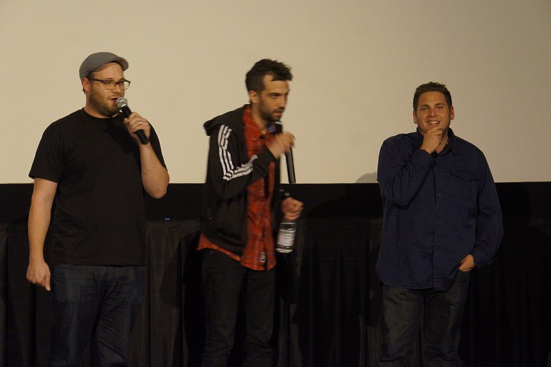 File:Seth Rogen, Jay Baruchel, Jonah Hill This is the End Screening 1.jpg