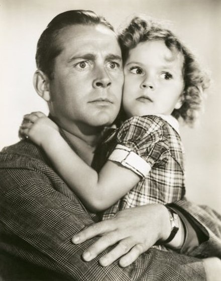 James Dunn and Temple in a publicity photo for Bright Eyes