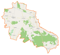 Plan gminy Sieroszewice