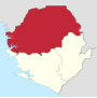 Pienoiskuva sivulle Pohjoinen maakunta (Sierra Leone)