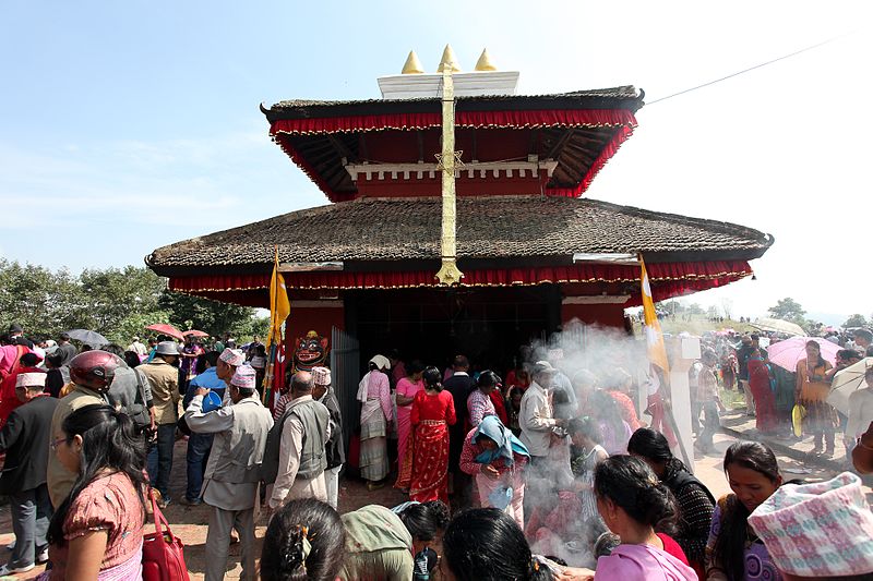File:Sikali temple khokana lalitpur.jpg