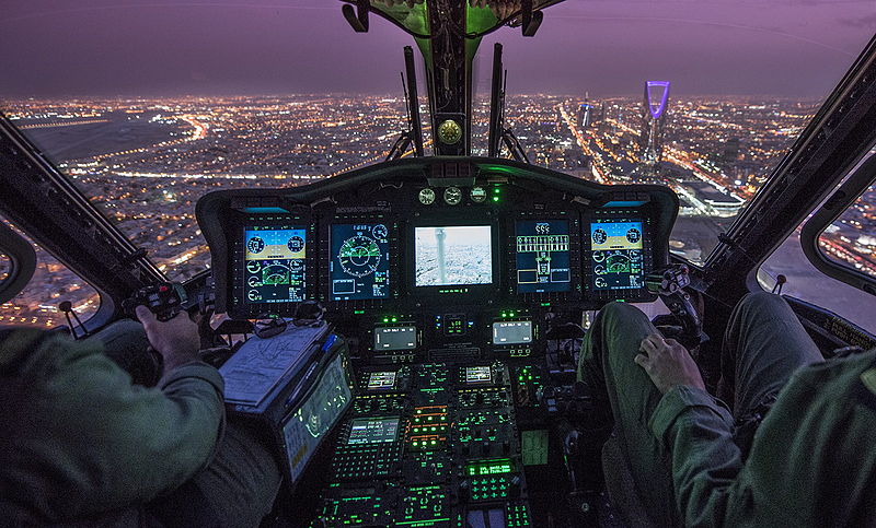 File:Sikorsky S-92 inflight over Riyadh at night.jpg