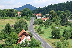 Vue sur Sloup v Čechách