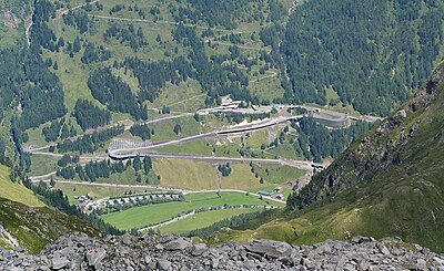 South portal of Felbertauern tunnel in Austria South portal of Felbertauern tunnel in Austria.jpg