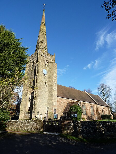 St Peter's Church in the village