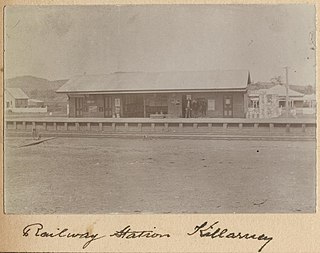 <span class="mw-page-title-main">Killarney railway line</span> Former railway line in Queensland