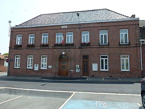 Steenbecque (Nord, Fr) mairie.JPG