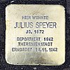 Stolperstein Westendstraße 88 Julius Speyer