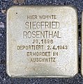 Siegfried Rosenthal, Schönhauser Allee 72C, Berlin-Prenzlauer Berg, Deutschland