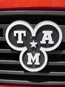 Tovarna Automobilov in Motorjev (TAM)  220px-TAM_logo