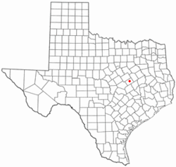 موقعیت Marlin, Texas