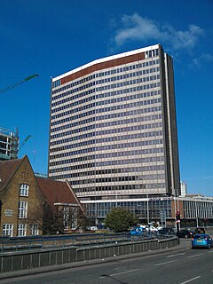 Taberner House former town council office building in Croydon UK