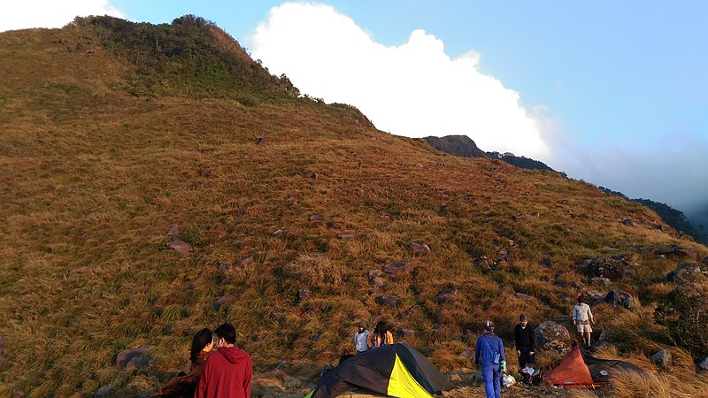 File:Tarak Ridge campsite, Mount Mariveles.jpg