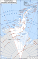 Map showing the Lãnh thổ châu Nam Cực thuộc Chile