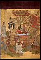 發現於莫高窟藏經洞的唐朝絹畫《熾盛光佛並五星圖》，現藏大英博物館
