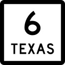 Texas route marker
