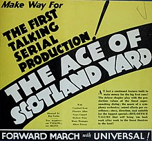 The Ace of Scotland Yard ad in The Film Daily, Jul-Dec 1929 (page 41 crop).jpg