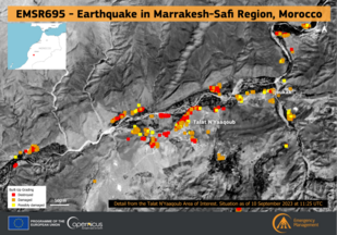 2023 earthquake, Al Haouz Province