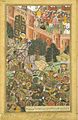 The Defeat of Baz Bahadur of Malwa by the Mughal Troops, 1561, Akbarnama.jpg