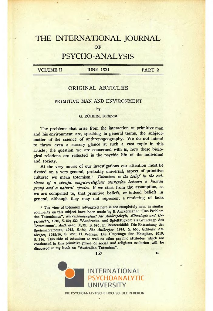 File The International Journal Of Psycho Analysis Ii 1921 2 Djvu Wikimedia Commons