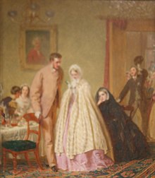 George Elgar Hicks's "The Wedding Breakfast", 1862 The Wedding Breakfast.JPG