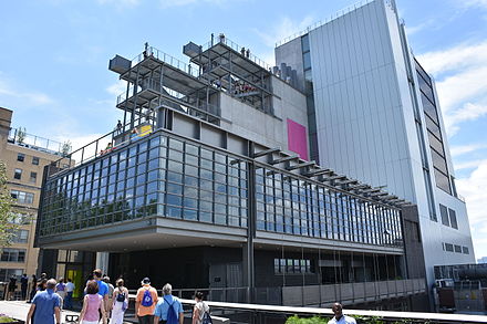 The Whitney Museum is accessible from the High Line