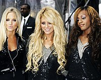 "The Life" was compared to the earlier works of Danity Kane. Three members of Danity Kane.jpg