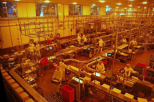 Inside the Tillamook Cheese Factory