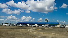 View of Tocumen Intl Airport from the tarmac