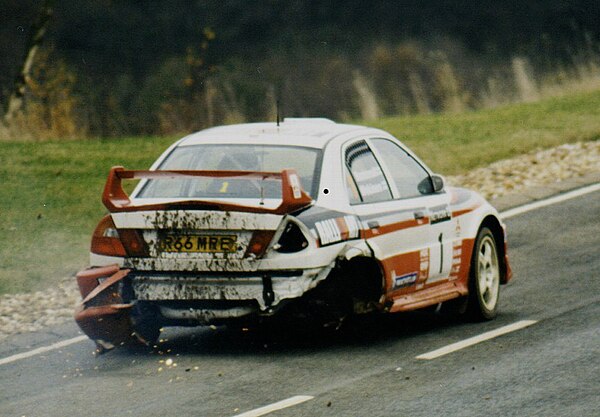 Tommi Mäkinen won the 1998 WRC championship despite crashing out in stage 6