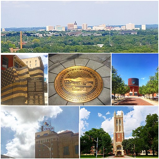 Topeka Kansas collage by Ian Ballinger