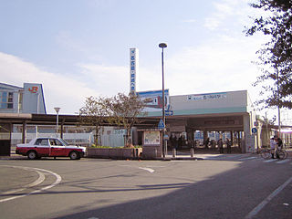 Toyokawa-inari Station railway station in Toyokawa, Aichi prefecture, Japan