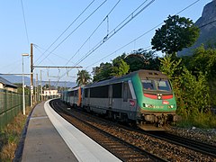 Train de marchandises.