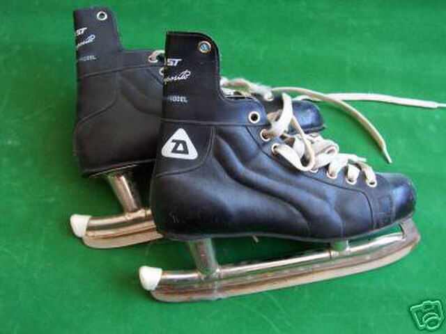 A pair of ice skates